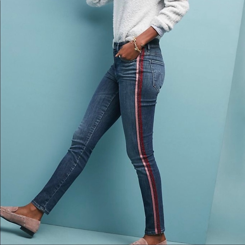 MOTHER High Waisted Looker Skinny Jeans Size 29
